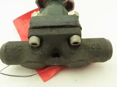 Rockwell Hanna 1/2" Diaphragm Pinch Valve Buttweld Fig CWP 5