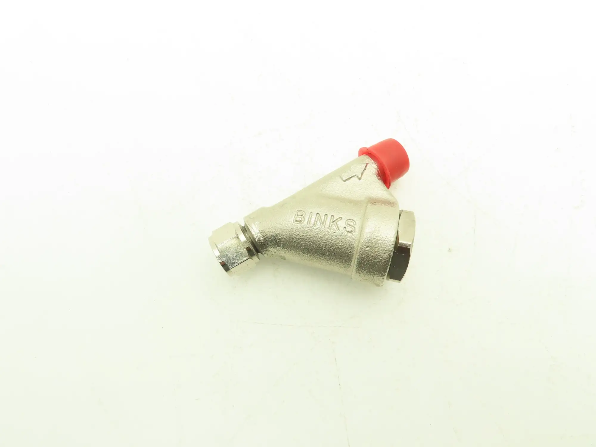 Binks 83-2924 100 Mesh In-Line Y-Strainer Assembly 3/8" NPS In 3/8" NPS/NPT Out
