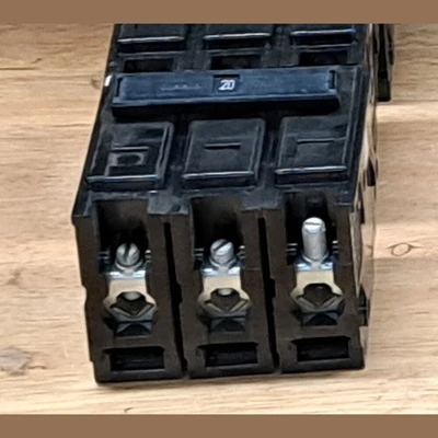 Eaton 3 Pole 20 Amp Breaker