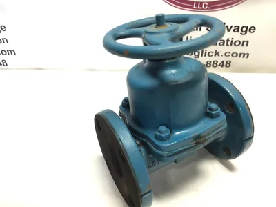 ITT Dia-Flo 2-2833-SS-902 Straight Way Diaphragm Valve