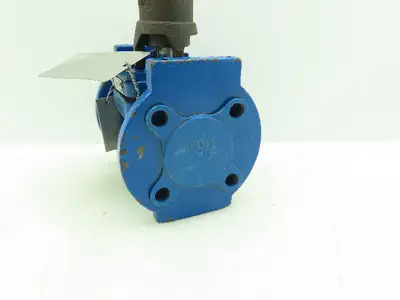 Fluoro Seal L152F Sleeved Plug Valve 1" Flanged 4-Bolt Raised Face Class 150 WCB