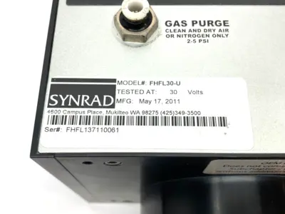 USED NOVANTA SYNRAD FH FLYER 2-WAY SCAN MARKING HEAD LASER GAUGING SYSTEM