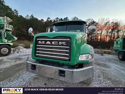 Used 2019 MACK GR64B REAR MIXER Concrete Mixer Trucks Georgia US | Proxy Equipment #1381927
