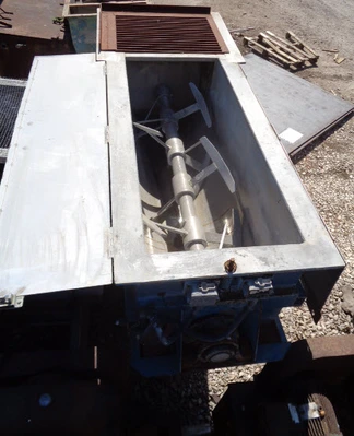 500L S/S JKTD U Trough Mixer