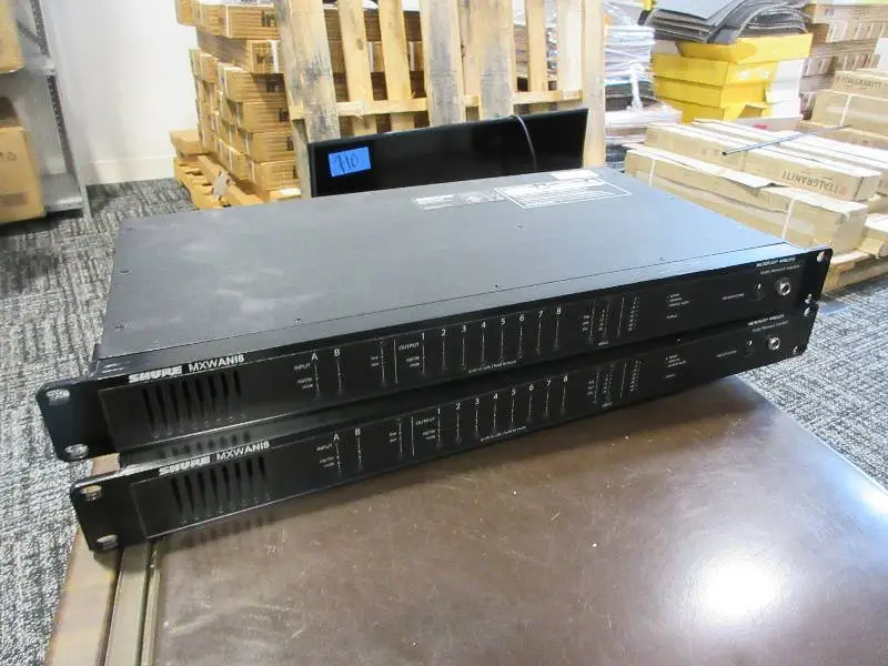 SHURE AUDIO NETWORK INTERFACES