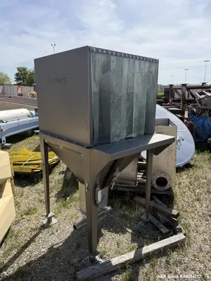 Used Flexicon Bulk Bag Unloader with Chain-Vey Conveying System – 4,000 lb Capacity Super Sack Discharge Station