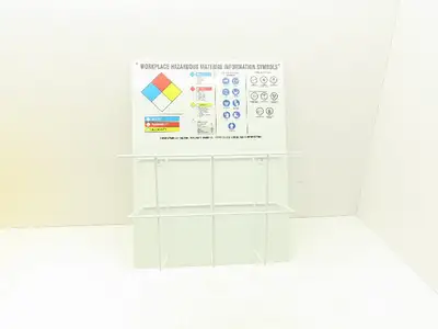 Accuform ZRS349 MSDS Right to Know Safety Information Center 20"H 15"W 6 3/4"D