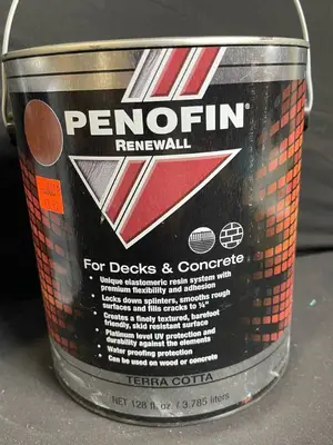 Penofin Renewal for Decks & Concrete Terra Cotta - 3 x 1-gallon Cans