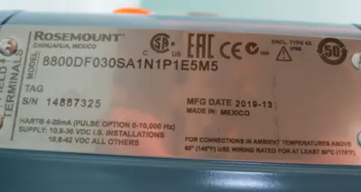 NEW Rosemount 8800 DF030SA1N1P1E5M5