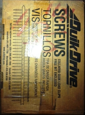 Screws,No.X1S1016, 5/16 HEX #10x1",Approx.1500 screws per box(33)Boxes Available