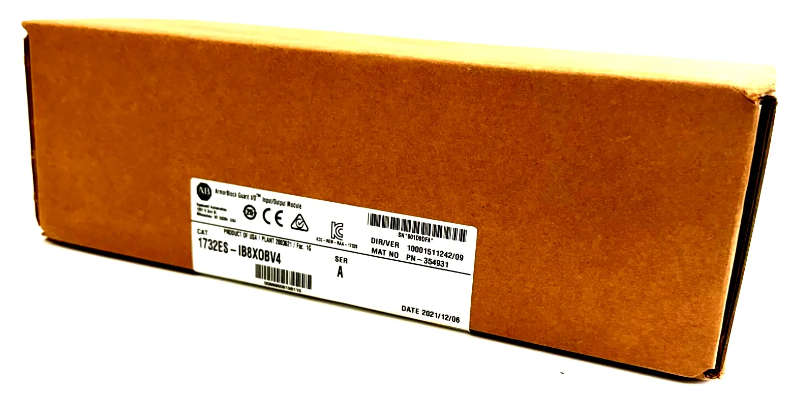 ALLEN BRADLEY 1732ES-IB8X0BV4 INPUT/OUTPUT MODULE 1732ESIB8X0BV4 NEW, SURPLUS