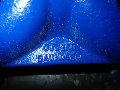 Saunders  150 Psi 3" Diaphragm Valve Q