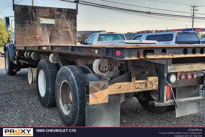 Used 1989 CHEVROLET C70 Flatbed Trucks Michigan US | Proxy Equipment #1378319