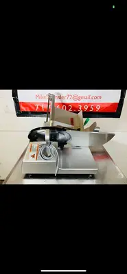 2017 Bizerba GSP-H Manual Gravity Feed Deli Slicer Fully Refurbished Tested & Working