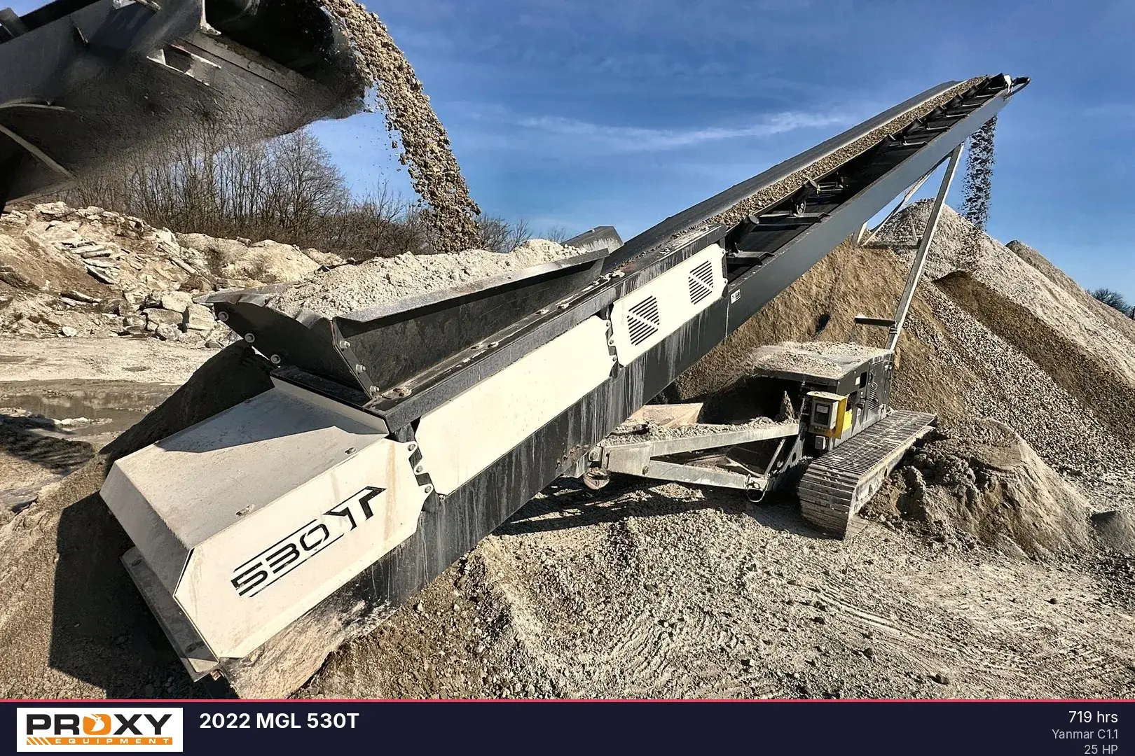 Used 2022 MGL 530T Portable Conveyors Pennsylvania US | Proxy Equipment #1384983