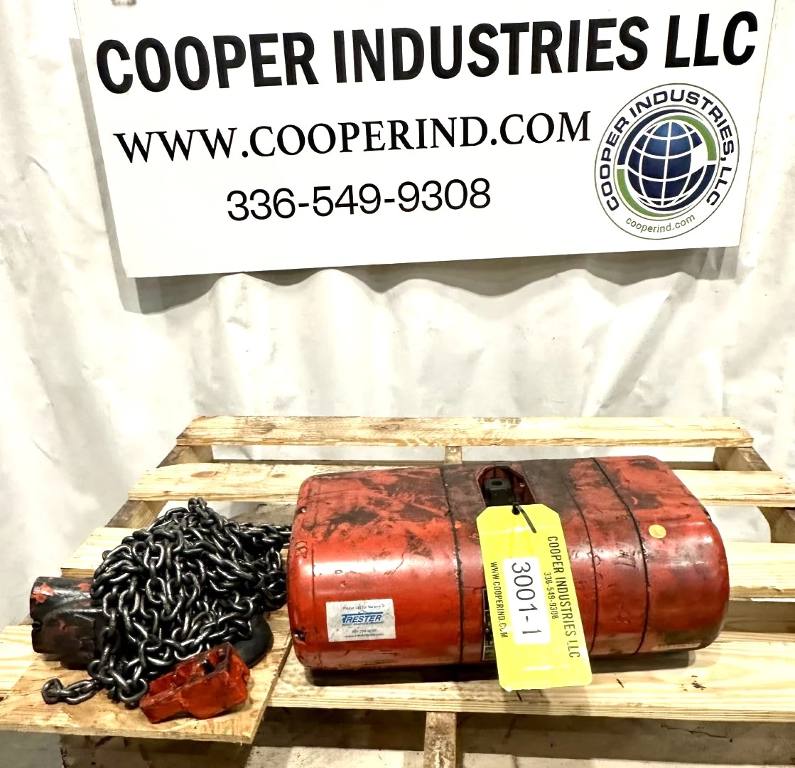Used _UNKNOWN_ _UNKNOWN_ Hoists (All Types) West Virginia US | Cooper Industries #1409687