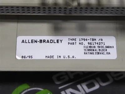 Allen Bradley 1794-TBN/A Flex I/O Terminal Base Used