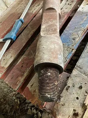 Used AFTERMARKET 18" X 3-5/8” DIAMETER WELD-ON PIN SUB ADAPTER Construction Equipment Parts Pennsylvania US | East West Machinery & Drilling #1417248