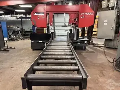 Used 2017 AMADA HFA-700CII Horizontal Band Saws Illinois US | Perfection Global, LLC. #1371138