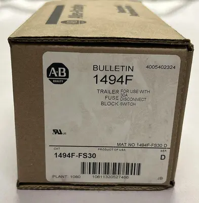 Used ALLEN BRADLEY 1494F-FS30 Miscellaneous Equipment (Electrical & Power) | Surplus Asset Holdings #1200387