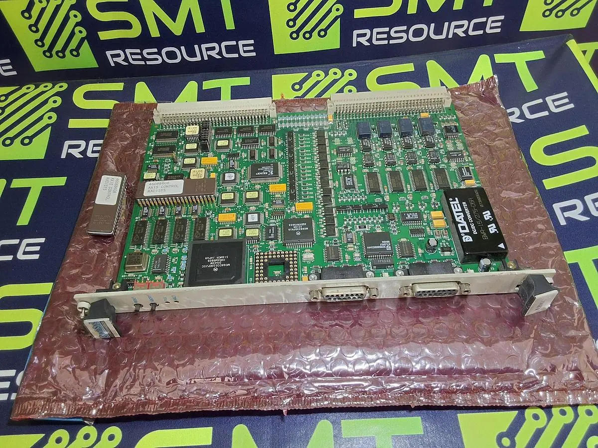 RadiSys UIMC (61-0475-21) AXIS CONTROL BOARD 46088608 WITH 1 EXTRA 46088608 CHIP SET