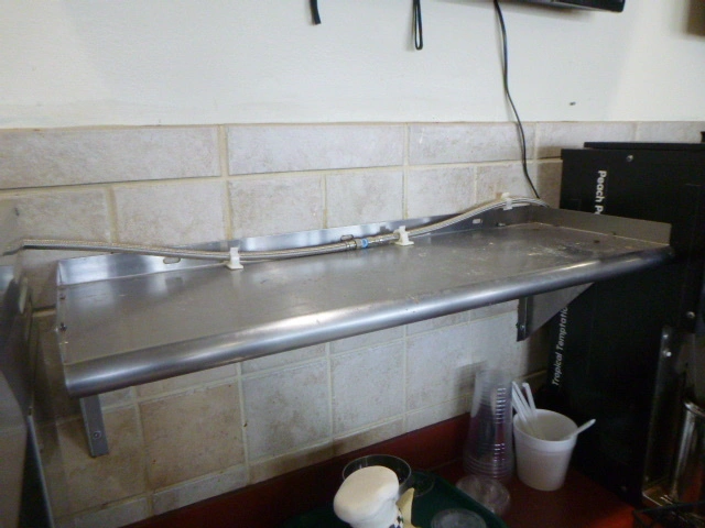 Stainless Steel Wall Shelf