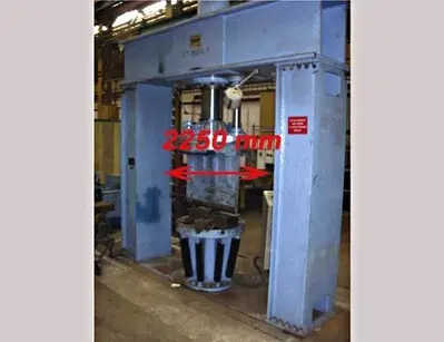 USED QUIRI 150 TON DISH END FORMING PRESS