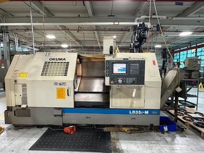 2001 OKUMA LB-35II-M Multi-Axis CNC Lathes | Toolquip, Inc. (2)