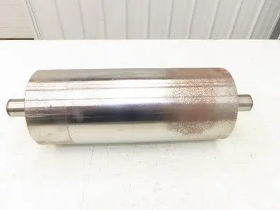 Hytrol 6"x 14.25" Crowned Take-Up Pulley for 24" Conveyor 21"BF 1-7/16" Shaft