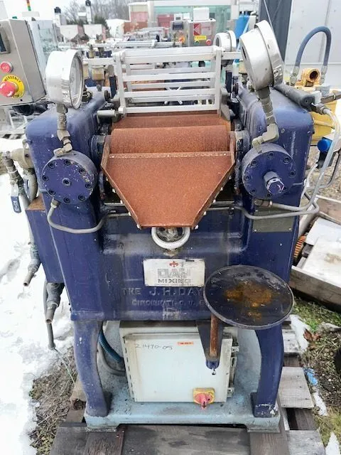 Used DAY 4" x 12" Roller Mills New Jersey US | Perry Equipment #118330