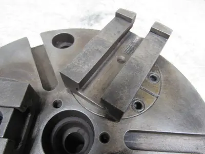 CNC Lathe 10" dia. Hydraulic/Power 3 Jaw Chuck