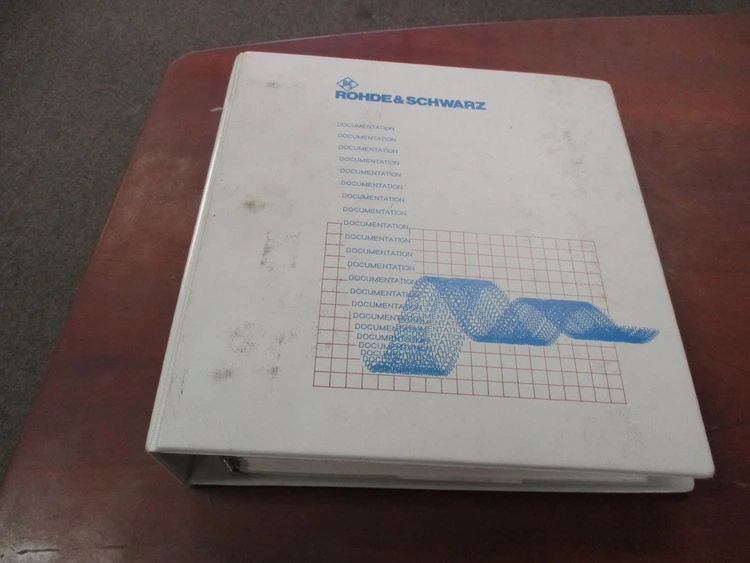 Used R&S _UNKNOWN_ Test Equipment Manuals Arizona US | ASSET CONVERSION SPECIALISTS, INC. #312411
