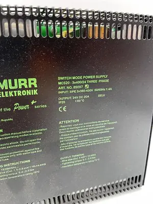 USED MURR ELECTRONIK MURR ELECTRONIK MCS20 3X400/24 3PH