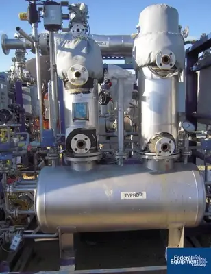 USED De Dietrich 70 Cu Ft Dedietrich Glass Lined Vacuum Dryer, Model SR3030