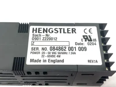 Used Hengstler grado 901 Digital Temperature Controller NO DIN SHEATH PLC Temperature Modules Michigan US | Maverick Industrial Sales #1395034