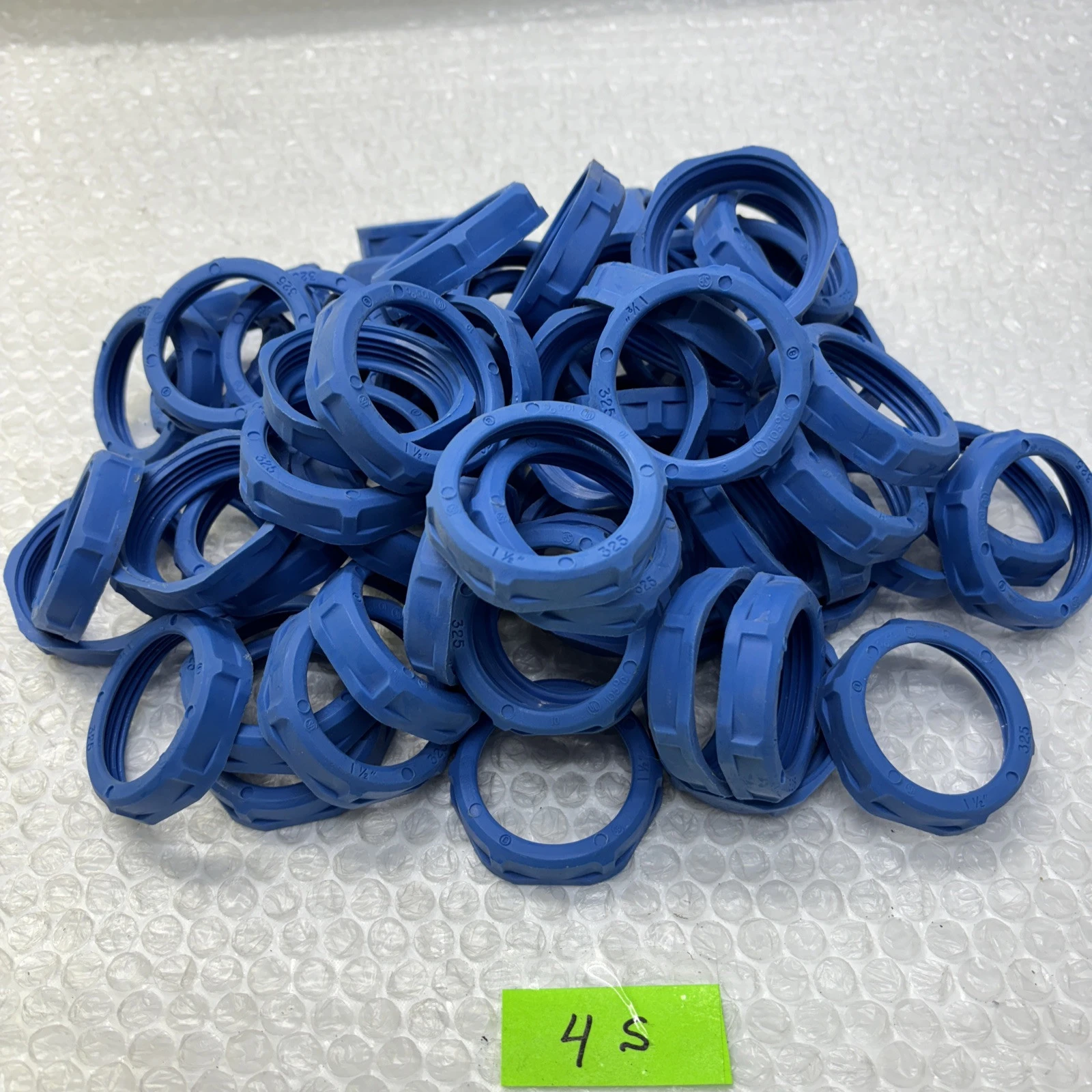 ** New Rigid 1 1/2" 325 Bushing Blue Plastic Insulating IMC Conduit #QTY Of 67#