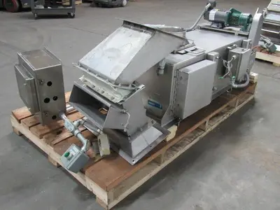 Merrick 950 Stainless Food Grade Weigh Feeder Belt Scale Conveyor Gravimerik