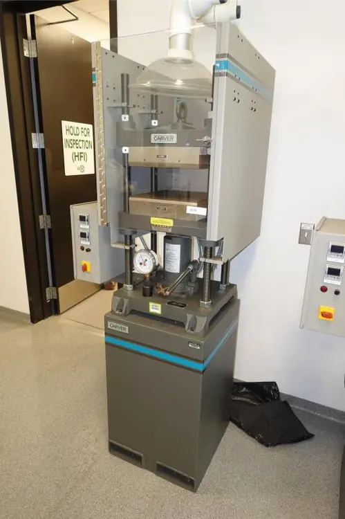Used _UNKNOWN_ _UNKNOWN_ Heated Platen Hydraulic Press Texas US | Federal Equipment Company #1708600