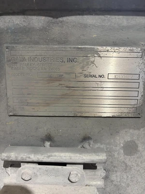 Used Gala Pac 6 Pelletizers Kentucky US | Edwards Industrial Repair #1312902