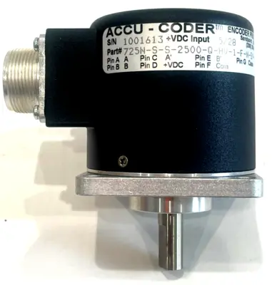 NEW ACCU-CODER 725N-S-S-2500-Q-HV-1-F-N-SY-Y-CE ENCODER 725NSS2500QHV1FNSYYCE