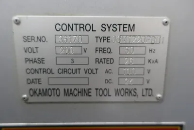 2014 OKAMOTO OGM 1220PBIII GRIND X CNC GRINDER | CNC EXCHANGE (12)