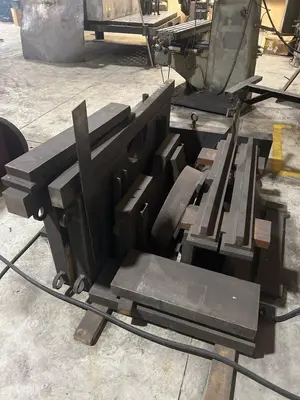 400 TON MILLHOFF ROLLING FRAME HYDRAULIC STRAIGHTENING PRESS: YOBRO #24002