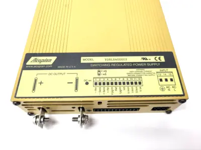 New | in-Stock Acopian Y08LX4000D2 AC/DC Power Supplies Michigan US | Maverick Industrial Sales #1460927