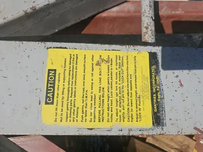 USED GANTRIES, INC. 1-12-10