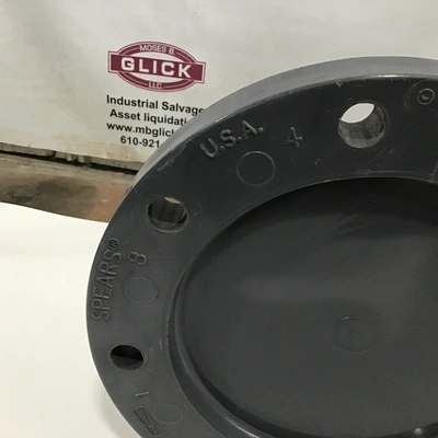 Spears NSF-61 Blind Pipe Flange 8″ Inches 150 PSI CPVC Schedule 80