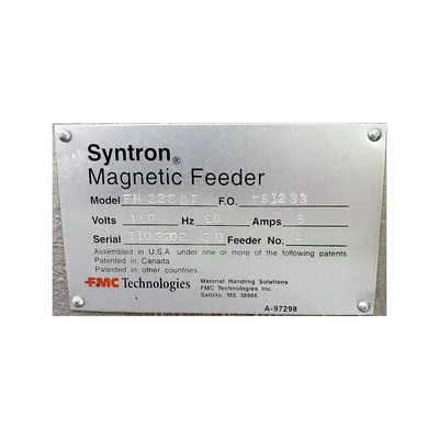 USED SYNTRON FH-22-C-DT