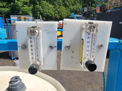 500 L Plastic Mixing Tank w/ Fittings