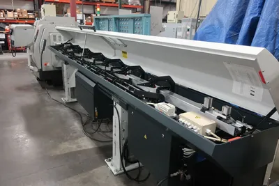 2013 HANWHA STL32H Swiss Type Automatic Screw Machines | Midstate Machinery (53)