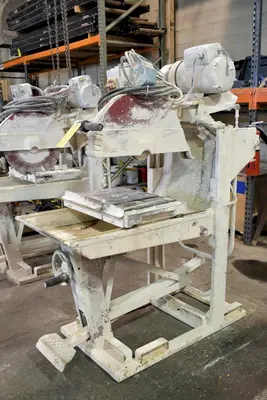 7.5 HP X 20" MK WET BRICK AND BLOCK SAW: YOBRO #25031