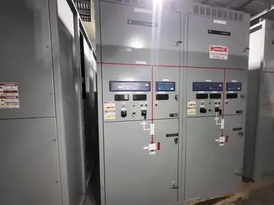 25kV 1200A 3ph Switchgear Unit w/ (2) Power Vac Breaker VB1 27.0-16-0